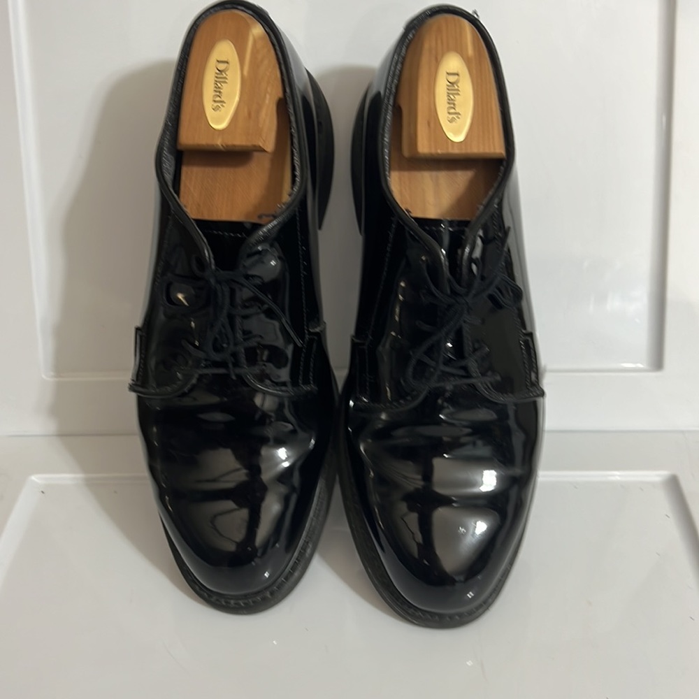 BatesLites Black High Gloss Oxfords Men’s 10.5